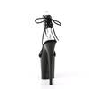 Pleaser - FLAMINGO870 Sandaal met enkelband, Paaldans schoenen - Zwart Product image